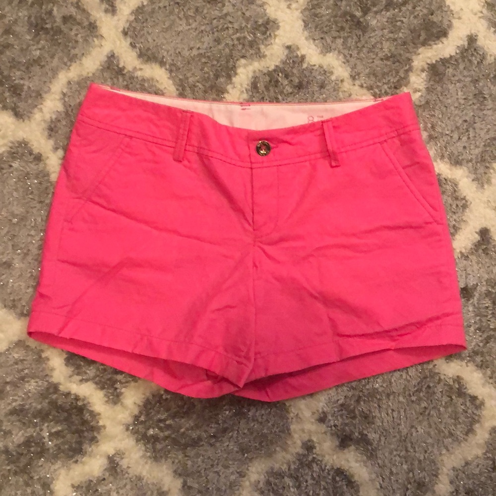 Lilly Pulitzer- Pink Callahan Shorts